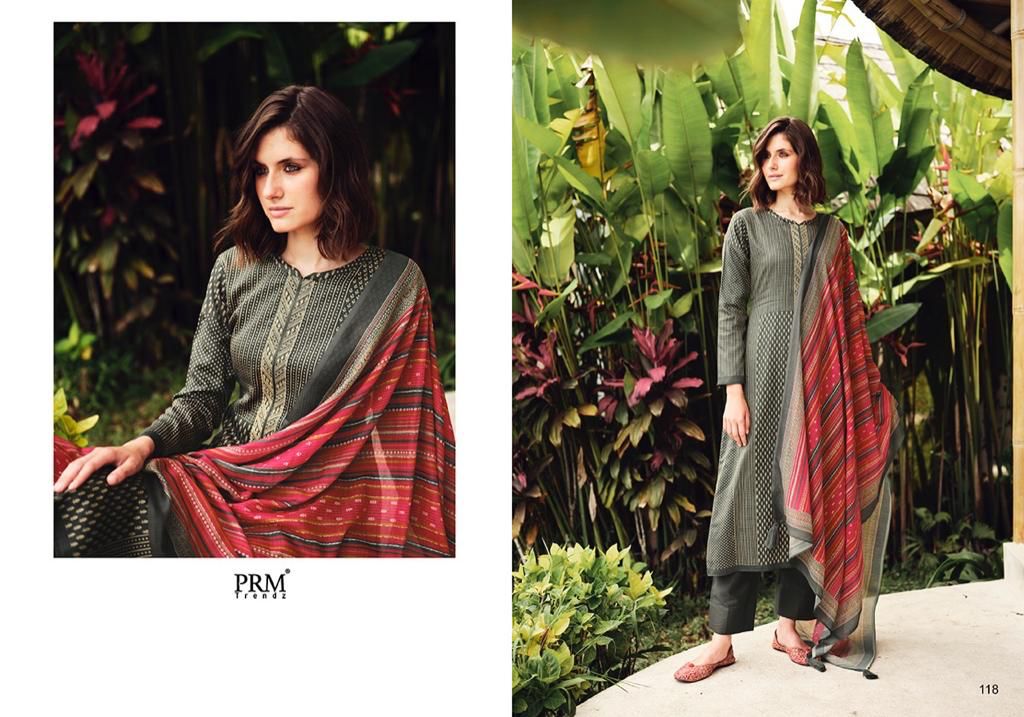 SERENITY Prm Trendz Fancy Wear Wholesalde Printed Dress Matetrial Catalog